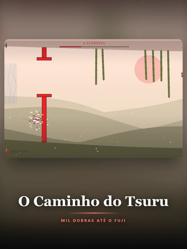 Capa do jogo O Caminho do Tsuru