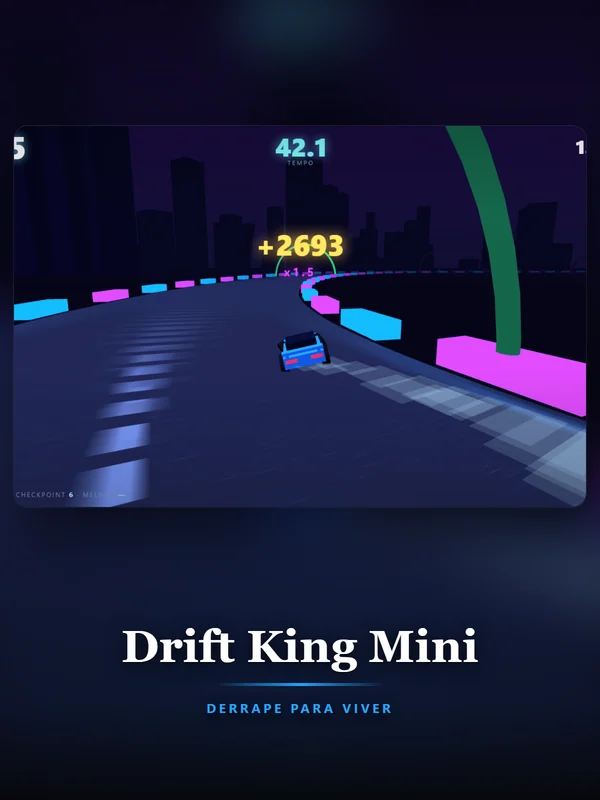 Capa do jogo Drift King Mini