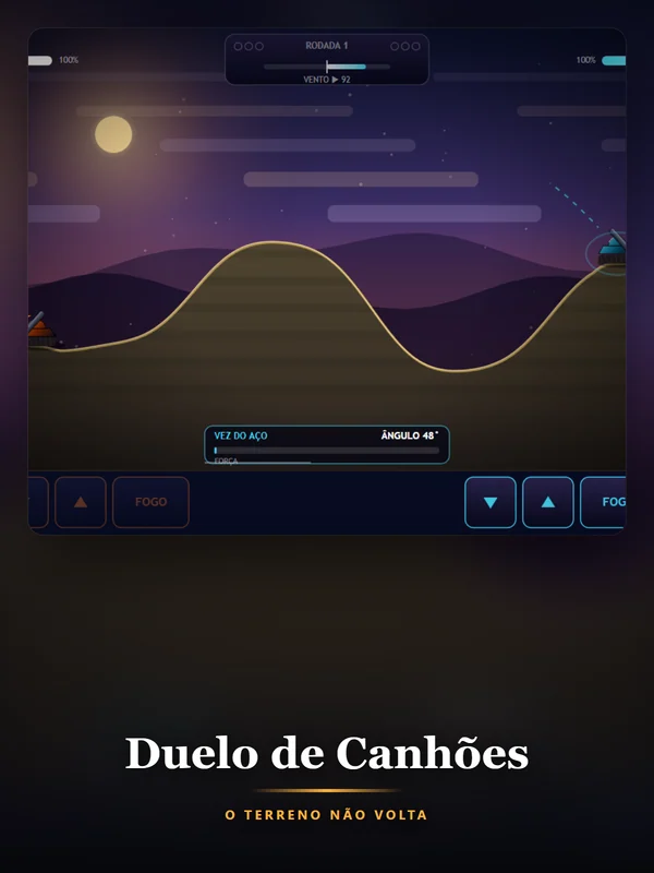 Capa do jogo Duelo de Canhões