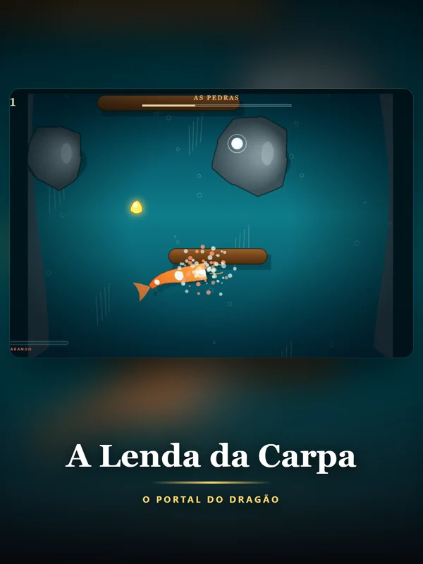Capa do jogo A Lenda da Carpa: O Portal do Dragão