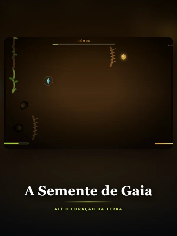 Capa do jogo A Semente de Gaia