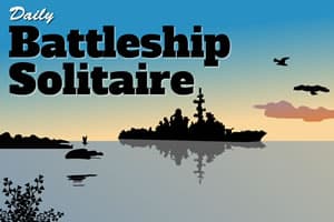 Capa do jogo Daily Battleship Solitaire