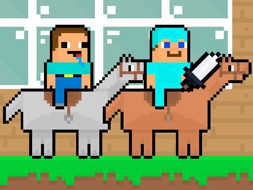 Capa do jogo Noob Vs Pro Horsecraft