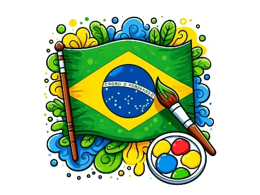 Capa do jogo Brazil Coloring Adventure