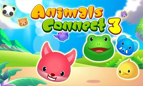 Capa do jogo Animals Connect 3