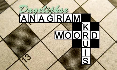 Capa do jogo Dagelijkse Anagram Kruiswoord