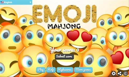 Capa do jogo Emoji Mahjong