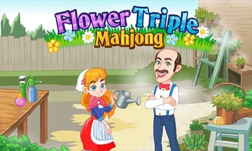 Capa do jogo Flower Triple Mahjong