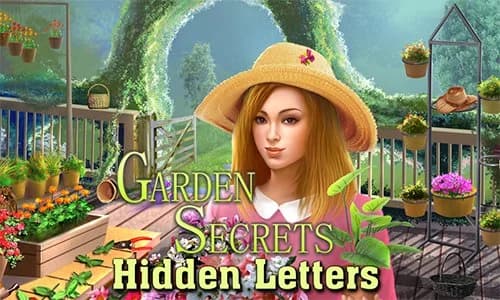 Capa do jogo Garden Secrets Hidden Letters