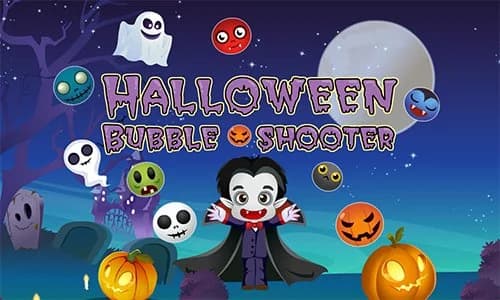 Capa do jogo Halloween Bubble Shooter
