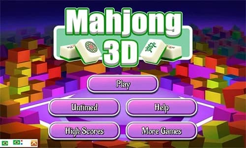 Capa do jogo Mahjong 3D