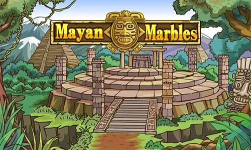Capa do jogo Mayan Marbles