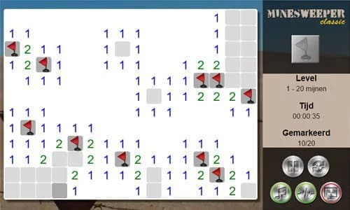 Capa do jogo Minesweeper Classic