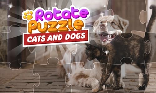 Capa do jogo Rotate Puzzle - Cats and Dogs